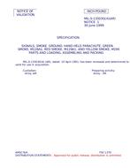 MIL MIL-S-13303G Notice 1 - Validation