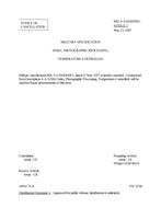 MIL MIL-S-13565D Notice 1 - Cancellation