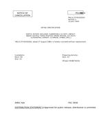 MIL MIL-S-15743/20 Notice 2 - Cancellation