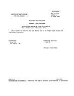 MIL MIL-S-1733C Notice 1 - Inactivation 1