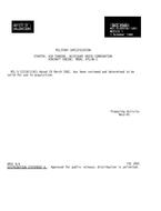 MIL MIL-S-22518/1 Notice 1 - Validation