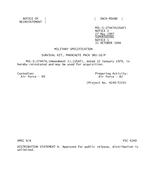 MIL MIL-S-27447A Notice 2 - Reactivation 1