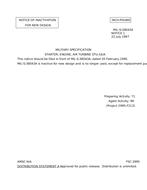 MIL MIL-S-38043A Notice 1 - Inactivation