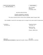 MIL MIL-S-38399A Notice 1 - Inactivation