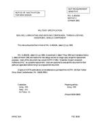 MIL MIL-S-46163A Notice 3 - Inactivation
