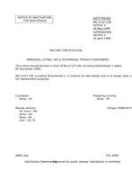 MIL MIL-S-52713B Notice 3 - Inactivation