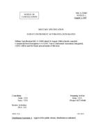 MIL MIL-S-53085 Notice 1 - Cancellation