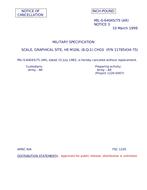 MIL MIL-S-64045/75 Notice 3 - Cancellation