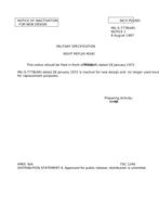 MIL MIL-S-777B Notice 1 - Inactivation