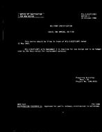 MIL MIL-S-81271 Notice 1 - Inactivation