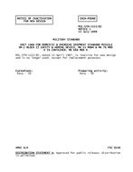 MIL MIL-STD-1322-82 Notice 1 - Inactivation