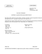 MIL MIL-STD-2175A Notice 1 - Cancellation