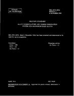 MIL MIL-STD-409A Notice 1 - Validation
