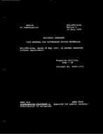 MIL MIL-STD-620A Notice 2 - Cancellation