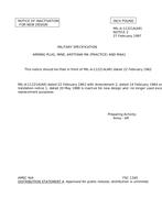 MIL MIL-A-11221A Notice 2 - Inactivation