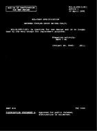 MIL MIL-A-28813 Notice 1 - Inactivation