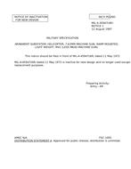 MIL MIL-A-45947 Notice 1 - Inactivation
