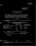 MIL MIL-A-70604 Amendment 1