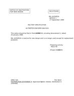 MIL MIL-A-81852A Notice 1 - Inactivation