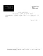 MIL MIL-A-83462 Notice 1 - Validation