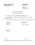 MIL MIL-B-18/265A Notice 1 - Inactivation