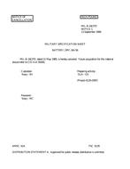 MIL MIL-B-18/27D Notice 1 - Cancellation