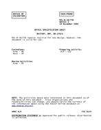 MIL MIL-B-18/75D Notice 2 - Validation