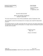 MIL MIL-B-22036D Notice 1 - Inactivation