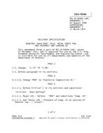 MIL MIL-B-50999 Amendment 3