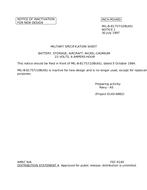 MIL MIL-B-81757/10B Notice 1 - Inactivation