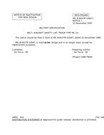 MIL MIL-B-8437B Notice 1 - Inactivation 1