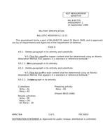 MIL MIL-B-85735 Amendment 1