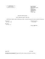 MIL MIL-B-87167 Notice 2 - Reactivation 1