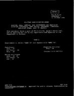 MIL MIL-B-913/4 Amendment 1