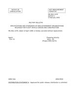 MIL MIL-BUL-147E Notice 1 - Cancellation