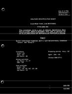 MIL MIL-E-1/1703 Amendment 1