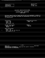 MIL MIL-E-1/81C Notice 1 - Validation