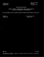 MIL MIL-E-25110 Notice 2 - Validation