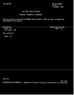 MIL MIL-E-43058A Notice 1 - Validation