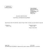 MIL MIL-E-53126 Notice 2 - Cancellation