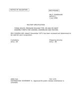 MIL MIL-F-50495A Notice 1 - Validation