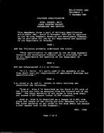 MIL MIL-F-60005 Amendment 1 MIL MIL-F-60005 Amendment 1