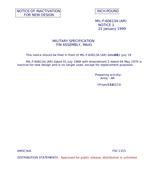 MIL MIL-F-60613A Notice 1 - Inactivation