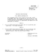 MIL MIL-F-71153 Amendment 1