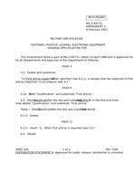MIL MIL-F-85731 Amendment 1