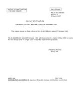 MIL MIL-G-48226B Notice 1 - Inactivation