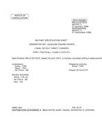 MIL MIL-G-52732/5 Notice 3 – Cancellation MIL MIL-G-52732/5 Notice 3 - Cancellation