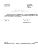 MIL MIL-G-62743 Notice 1 - Cancellation