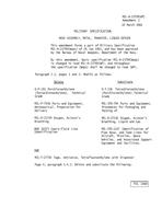 MIL MIL-H-23799 Amendment 1