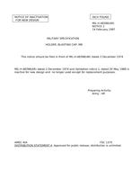 MIL MIL-H-48398 Notice 2 - Inactivation